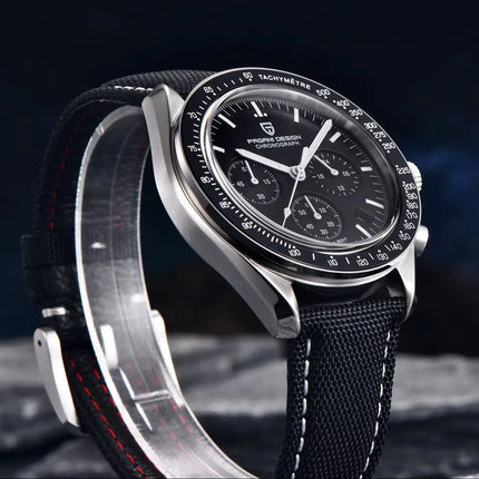 PAGANI DESIGN 2026 Nuovo Orologio da Uomo di Lusso, Orologio al Quarzo con Data Automatica, Cronografo, Vetro Zaffiro AR