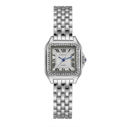 Orologio da donna leggero marchio di lusso business oro acciaio inossidabile moda donna orologi al quarzo orologio femminile braccialetto orologio da polso platinumshop