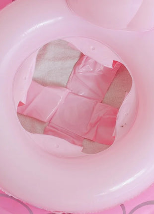 Rooxin Flamingo Nuoto Cerchio Bambino Infantile Galleggiante Piscina Anello di Nuoto Con Parasole Sedile Galleggiante Estate Spiaggia Piscina Festa Giocattoli