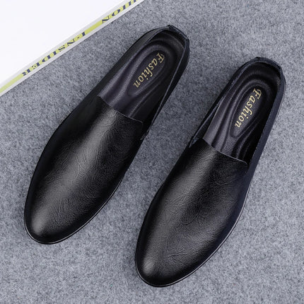 Scarpe da uomo in vera pelle Casual formali mocassini da uomo mocassini estate italiana traspirante Slip on scarpe da barca maschili Over Size 50 51
