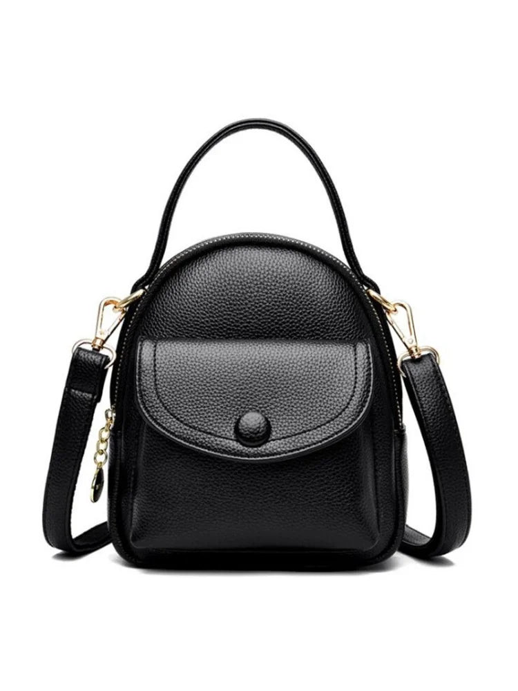 Borsa da Donna di Lusso con Texture Elegante, Multi Tasche, in Pelle PU, per Lavoro Quotidiano, Borsa a Tracolla e a Spalla, Borsetta da Donna