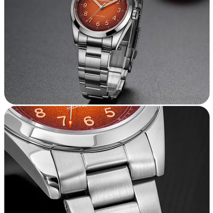 ADDIESDIVE 2026 New Luxury Men Quartz Watch 100M Waterproof Sapphire Glass Super Luminous Stainless Steel Business Wristwatches