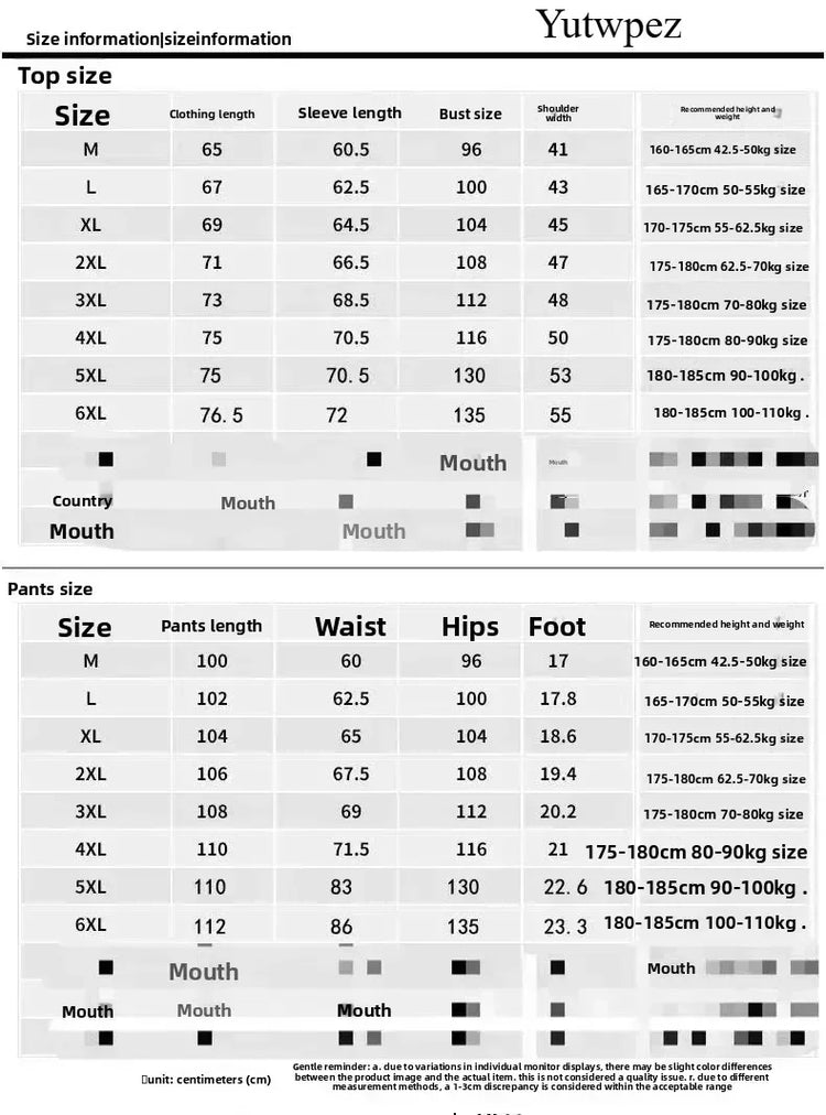 M-6XL Men's Winter 2 Piece Tracksuit Set, Thickened Warm Hooded Coat & Sweater, Outdoor Hiking Cycling Camping Running Outerwear
