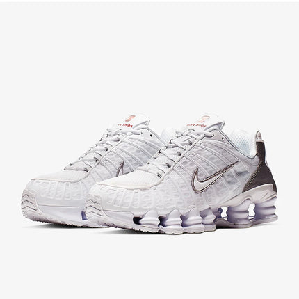 Scarpe da corsa Nike Authentic Shox TL da uomo con colonna d'aria ammortizzata sportiva AV3595-100