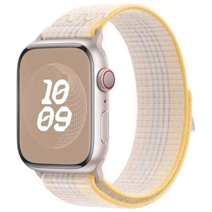 Cinturino in nylon per Apple Watch Ultra 3 49mm, bracciale iWatch 11 10 9 8 7 6 5 4 SE Sport NUOVO Design 42-46mm 45mm 44mm 41mm
