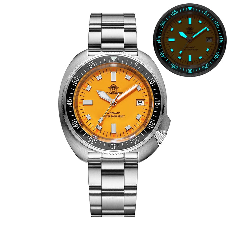 ADDIESDIVE 2025 NEW NH35A Automatic Mechanical Watches Watch For Man BGW9 Blue Luminous 20Bar Waterproof Sapphire Glass Japan