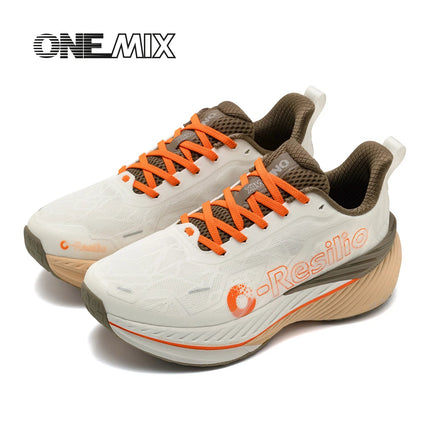 ONEMIX Scarpe da Corsa Leggere per Autunno, per Uomo e Donna, con Ammortizzazione Stabile e Resistenza agli Urti, Scarpe da Passeggio Sportive PlatiNum