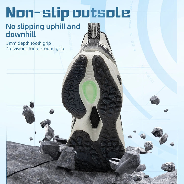 ONEMIX Autunno Inverno Outdoor Scarpe da corsa da fondo da uomo con assorbimento degli urti Scarpe da ginnastica da trekking da donna Caratteristiche resistenti all'usura PlatiNum