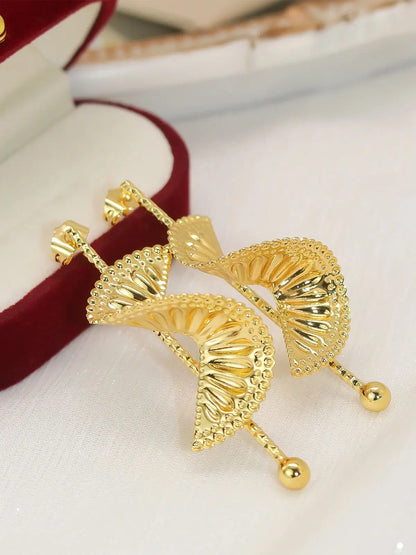 YTJX 2025 Nuovo Twist Grande Orecchino Design Doppia Elica DNA Gine Modello Orecchini a pendaglio Dichiarazione Hip Hop Regali di gioielli per feste ﻿