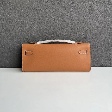 New Ladies Wide Shoulder Strap Large Capacity Bag Niche Luxury Designer Shoulder Crossbody  Head Layer Cowhide Leather PlatiNum