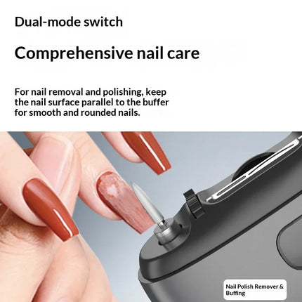 2 IN 1 Electric Nail Clipper Cutter with LED Light Magnifying Glass Automatic Nail for Baby Adult Mini Manicure Tools Nail Care