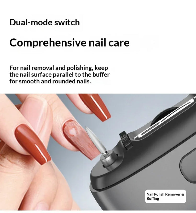 2 IN 1 Electric Nail Clipper Cutter with LED Light Magnifying Glass Automatic Nail for Baby Adult Mini Manicure Tools Nail Care
