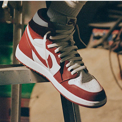 Scarpe da ginnastica leggere ammortizzate Nike Authentic Air Jordan 1 da uomo DZ5485-160 platinumshop
