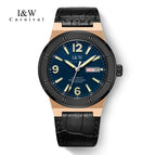 Leather Black Blue