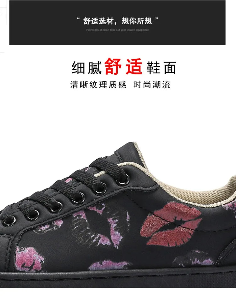 Fashion Trend Couples Casual Sneakers Red Sole Rivet Board Shoes for Men High Quality Man's Leather Sneakers for Men Women Shoes