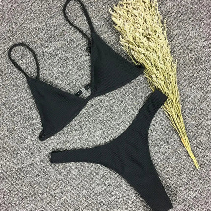 2 pezzi/set bikini da donna sexy set costumi da bagno da donna con cinturino per spaghetti senza fili ad asciugatura rapida platinumshop