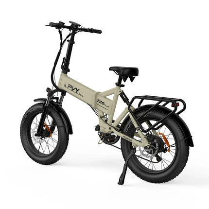 PVY Z20PLUS 1000 Bici Elettrica Per Adulti 250W Motore Città Bicicletta Elettrica 48V16.5AH Batteria E-bike 20 Pollici Fat Tire Ebike