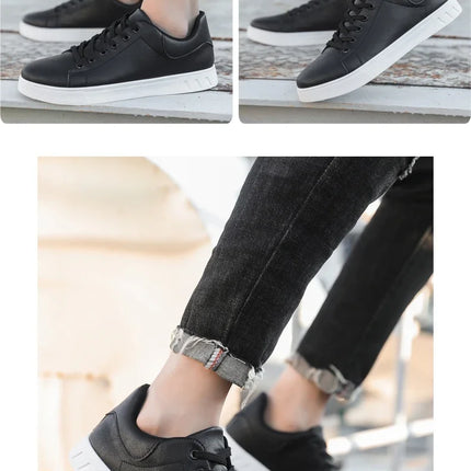 Casual Shoes Loafers British Leather Sneakers Flats Shoes Classic Men Leather Shoes Spring Summer New Trendy