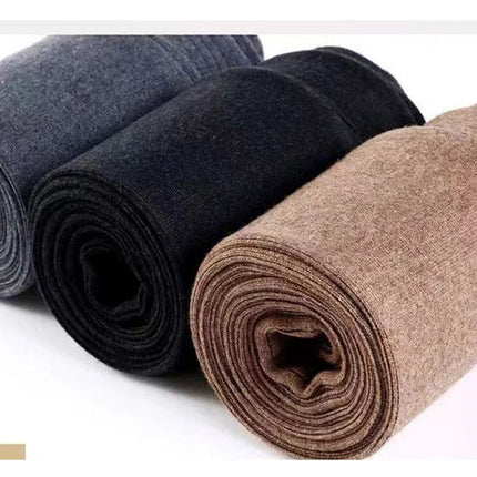 Women's Wool  Leggings Slim Pants High Waist  Autumn and Winter Cashmere Casual Knitted Pencil Pants Korean Thick Casual pants PlatiNum