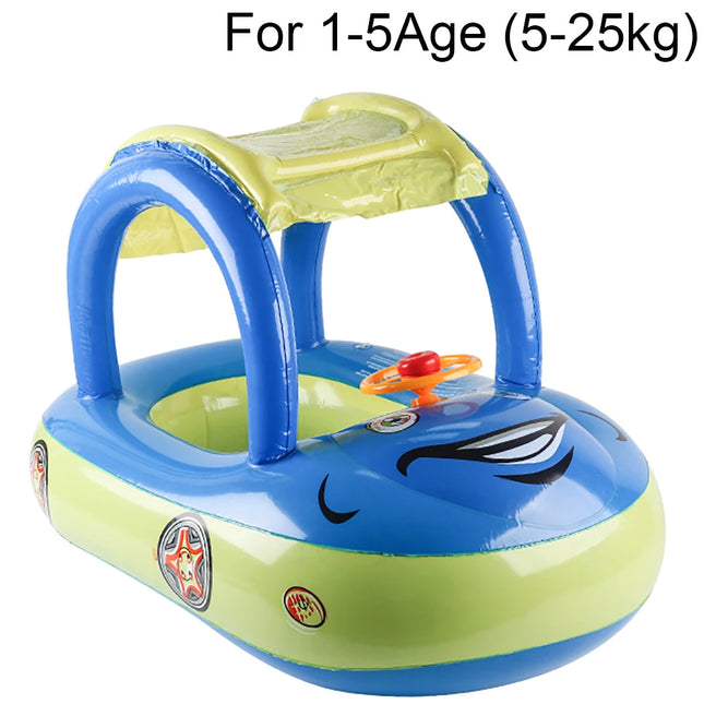 Kids Pool Floats for Car Shaped, Toddler Swimming Ring Beach Toys, Baby Pool Float, Infant Floats for 4-6 Years Old