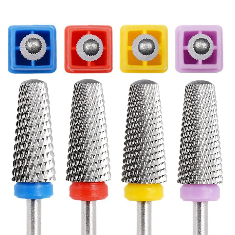 5‑In‑1 Tungsten Steel Nail Drill Bits Multifunctional Milling Cutter For Electric Nail Drill Machine Gel Removing Manicure Pedicure Nail File Accessories 2028