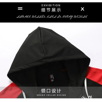2027 New Style Men Cardigan and Pants Casual 2 Piece Set Sportswear Spring and Autumn Men's Clothing Printed Tracksuits Hoodies