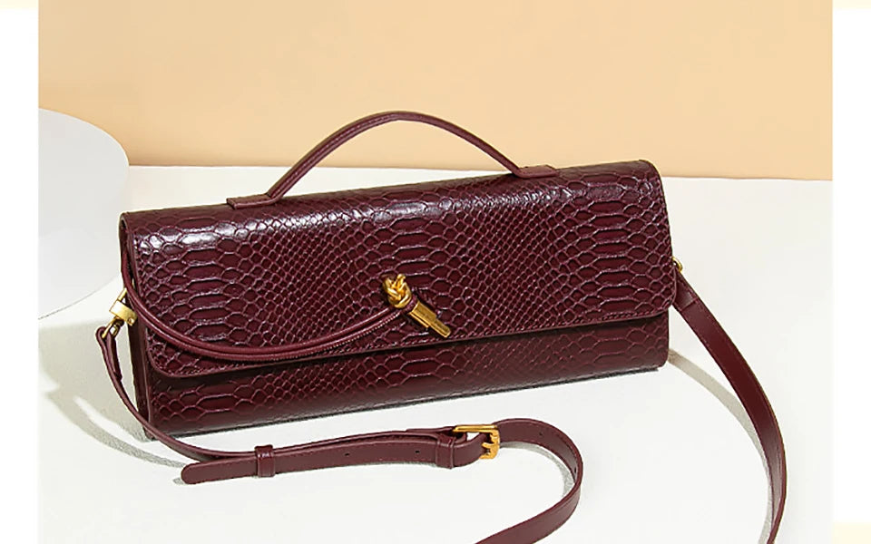 Pochette da donna Borse da donna Borse da sera in pelle Borsa a tracolla Borsa a tracolla formale Borsa a tracolla Borsa da festa