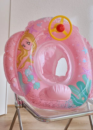 Rooxin Flamingo Nuoto Cerchio Bambino Infantile Galleggiante Piscina Anello di Nuoto Con Parasole Sedile Galleggiante Estate Spiaggia Piscina Festa Giocattoli