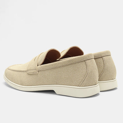 Mocassini da Uomo Comodi e Traspiranti, Scarpe in Pelle Estive alla Moda
