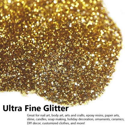 100g Bulk Packs Extra Fine Nail Glitter Powder for Nail Art Tips Designs, Body Art, Craft Shimmering Decoration 2026