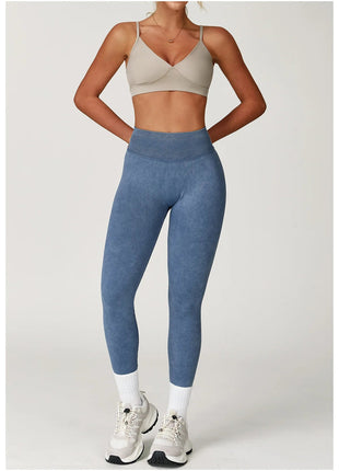 Yoga Pants Impact Leggings Women Seamless Sports Yoga Pant High Waist Ribbed Gym Clothes Fitness Workout Wear Scrunch Bum Tights PlatiNum