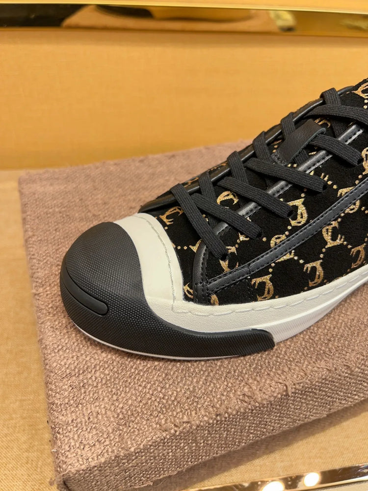New Genuine Leather Men's Lace-up Type Sports Shoes Fashion Casual Sneaker First Layer Cowhide Running Shoes