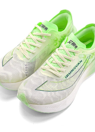 IRUNSVAN Rehuo 1.0 Full Length Carbon Plate Running Shoes  Marathon Ultra Lightweight Men's  24028 PlatiNum