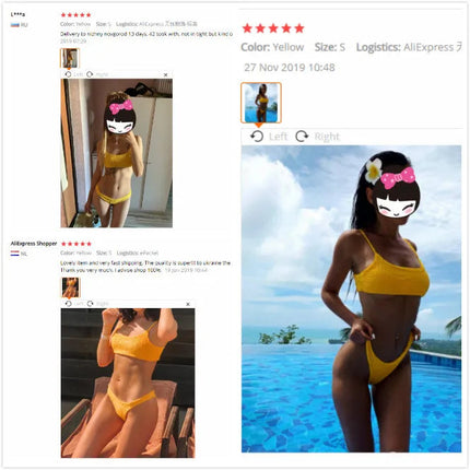 Nuova vendita calda donne sexy reggiseno imbottito push-up bikini set costume da bagno a pieghe costumi da bagno nuoto costume da bagno da spiaggia bikini set PlatiNum