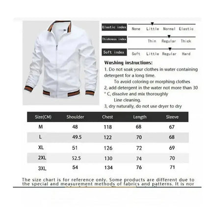Men Windbreaker Jacket White Casual Jacket Fashion Men Outdoor Waterproof Sports Coat Spring Summer Bomber jacket Men Clothing