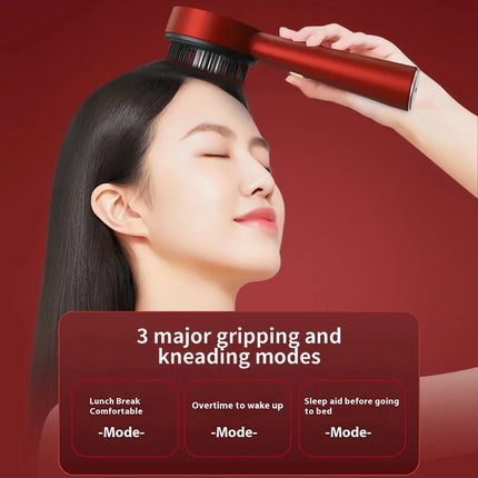 Factory Direct 2026 Electric Hair Regrowth Brush with Infrared Light Machine Acupoint Scalp Massage Anti-Hair Loss Exercise Hair