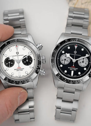 Nuovo Orologio da Uomo PAGANI DESIGN BB Panda 2026, Orologio al Quarzo di Lusso Retrò, Cronografo Sportivo da Polso, Impermeabile 100M, Luminoso