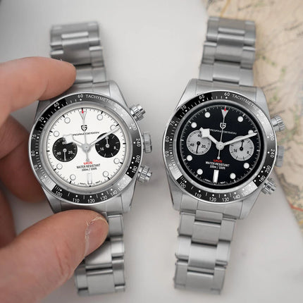 Nuovo Orologio da Uomo PAGANI DESIGN BB Panda 2026, Orologio al Quarzo di Lusso Retrò, Cronografo Sportivo da Polso, Impermeabile 100M, Luminoso