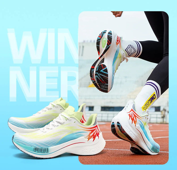 ONEMIX 2026 Nuove Scarpe da Corsa per Maratona, Traspiranti, Antiscivolo, Ammortizzanti per Uomo e Donna, Sneakers con Cuscinetto d'Aria PlatiNum