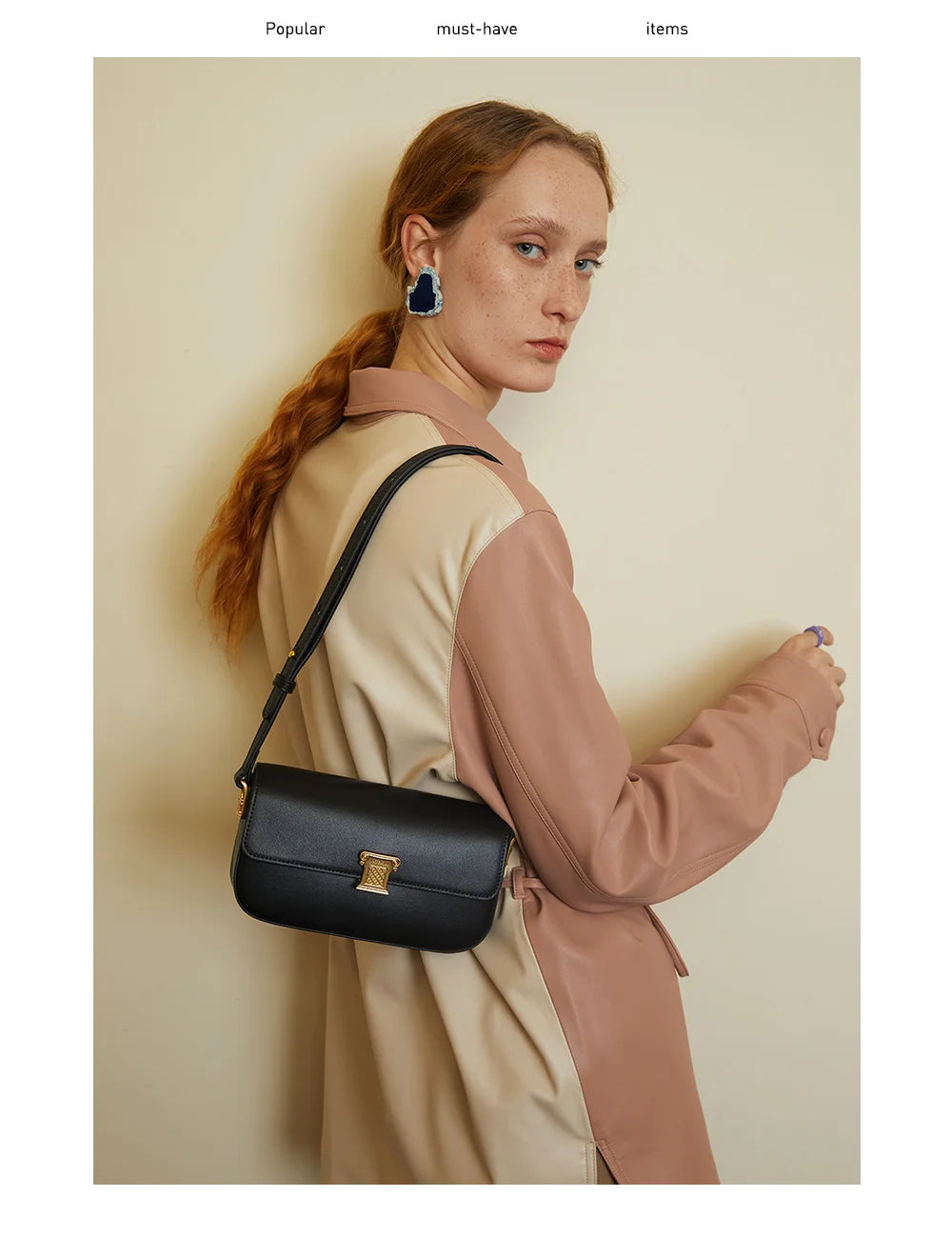 LA FESTIN Original Brand New Shoulder Crossbody Bag Handbag Women Leather Bag Small Square Bag Ladies Designer Fashion Bags