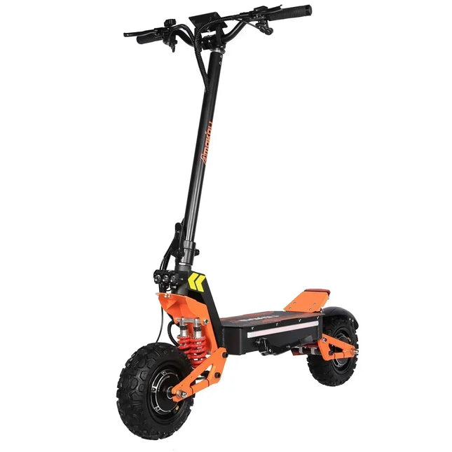 EU X5 6000W 60V 38AH Scooter elettrico a doppio motore Velocità massima 90 km/h Freno idraulico Display LCD Chilometraggio massimo 90 km Escooter pieghevole