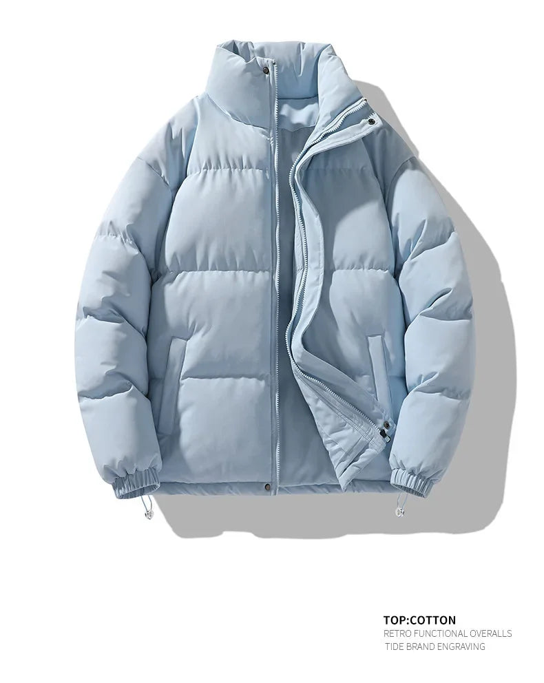 New 2025 Winter National Standard Men's down Jacket Thickened Short Fashionable Outerwear Durable Summer Thin Material