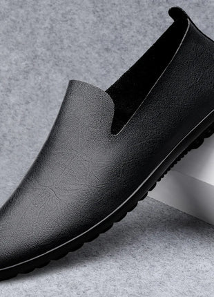 Scarpe da uomo in vera pelle Casual formali mocassini da uomo mocassini estate italiana traspirante Slip on scarpe da barca maschili Over Size 50 51
