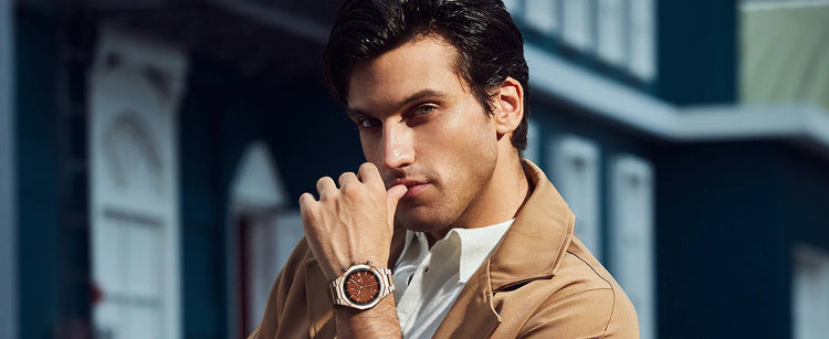 SAPHERO Orologio Cronografo Uomo al Quarzo 5ATM Impermeabile Acciaio Inox con Data, Regalo Perfetto per Padre, Marito, Fidanzato per Natale, Compleanno, San Valentino platinumshop