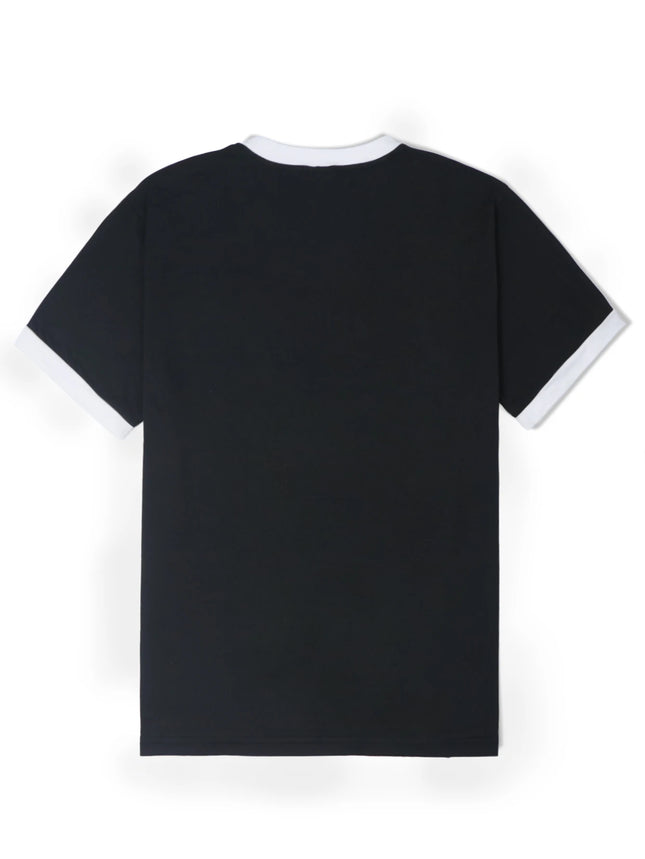New Summer Elastic Casual Short Sleeve Men's Daily Party Home Social T-shirt Color Matching Solid Color Vintage Streetwear Top