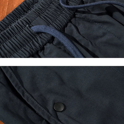 Winter New Thickened 100% Cotton Cargo Velvet Men's Winter Pants Comfortable Soft Keep Warm Retro Street Trousers  AZ640