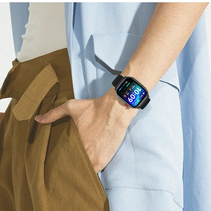 2026New Smart Watch Fitness Clock Men 2.01" AMOLED Screen 1400mAh 130+ Days Battery Life Flashlight Call Waterproof Smartwatches