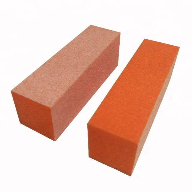 500Pcs/Carton Sponge Nail File Buffer Block Manicure Pedicure File Polishing