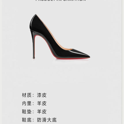 Tacchi da Donna 2026 Nuovi di Lusso Firmati di Alta Qualità con Suola Rossa, Tacchi Alti a Punta, Stiletto, Scarpe Eleganti Sexy da 12 cm
