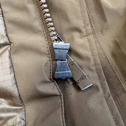 Piumino impermeabile optoelettronico con colla a stampa completa extra lunga Nanamica LongDown